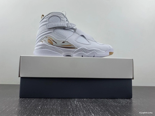 8 Retro OVO AA1239-135 White Jordan 1128